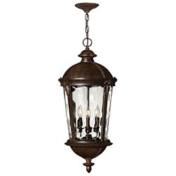 Hinkley Windsor 28 1/2"H River Rock Outdoor Hanging Light