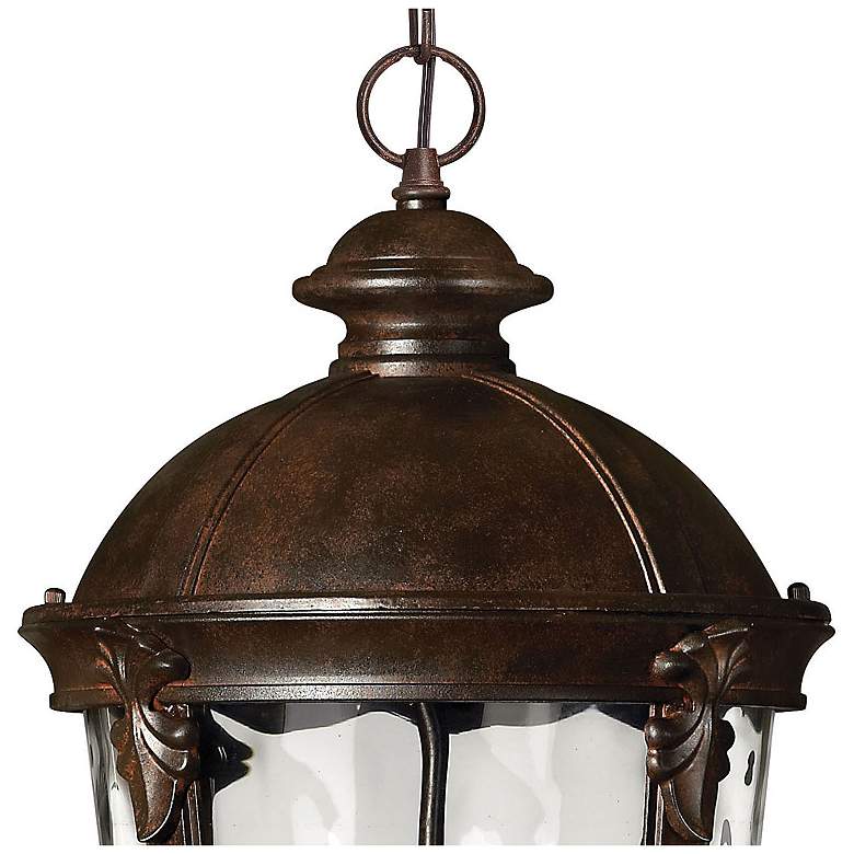 Image 3 Hinkley Windsor 28 1/2"H River Rock Outdoor Hanging Light more views