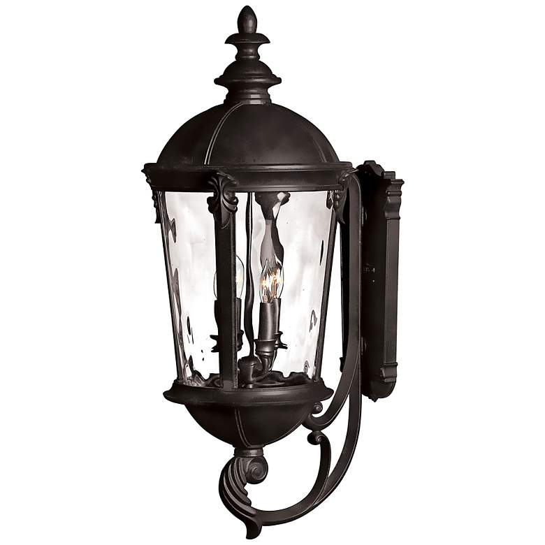Image 1 Hinkley Windsor 32" High Black Outdoor Wall Lantern