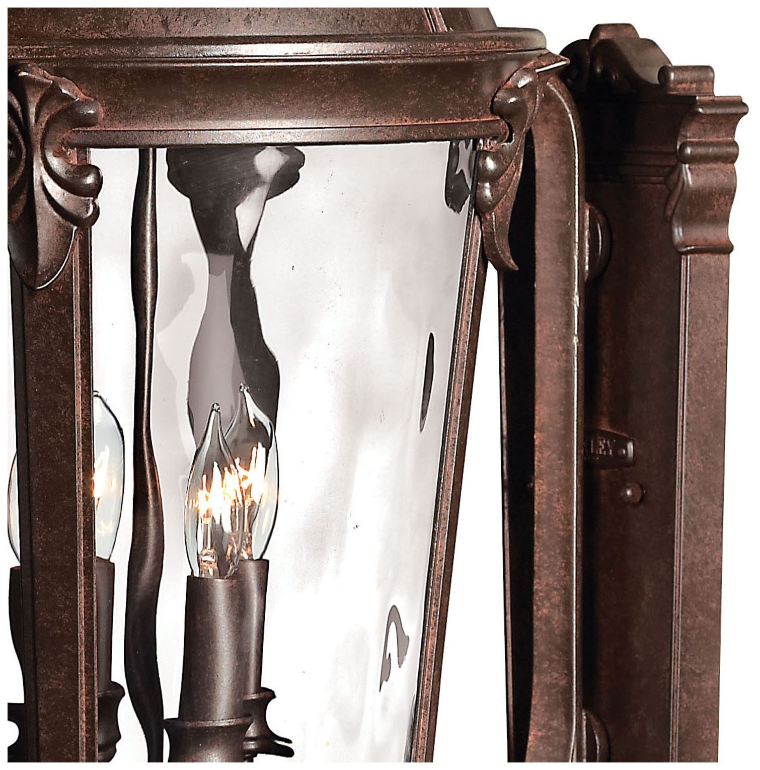 Image 3 Hinkley Windsor 32"H River Rock 4-Light Outdoor Wall Light more views