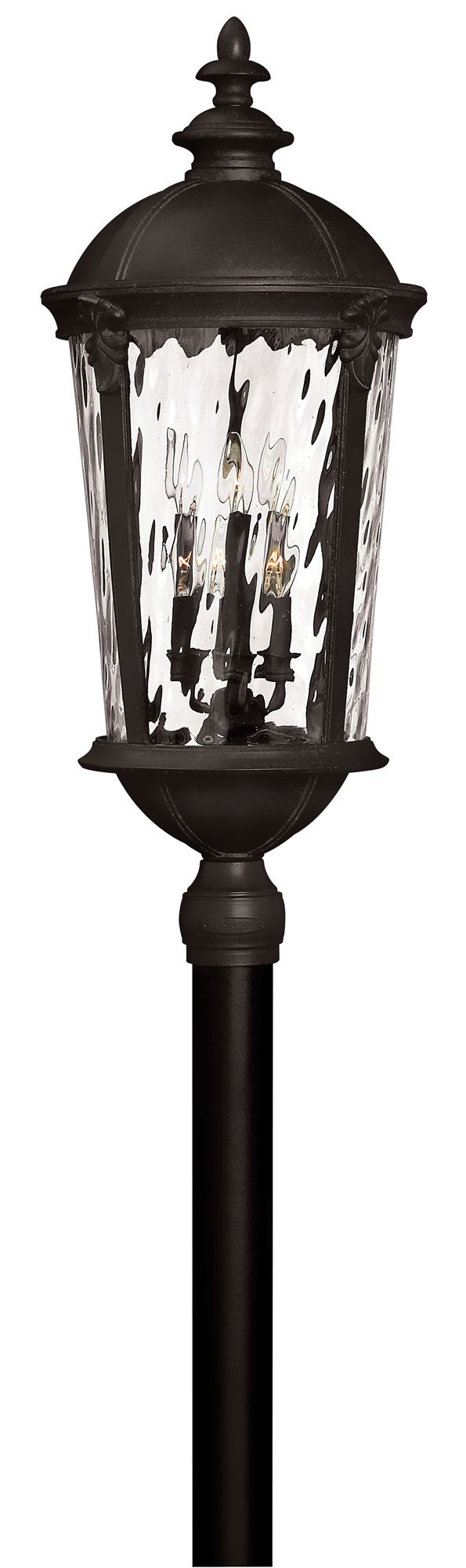 Image 3 Hinkley Windsor 34 3/4" High Black Outdoor Post Light more views