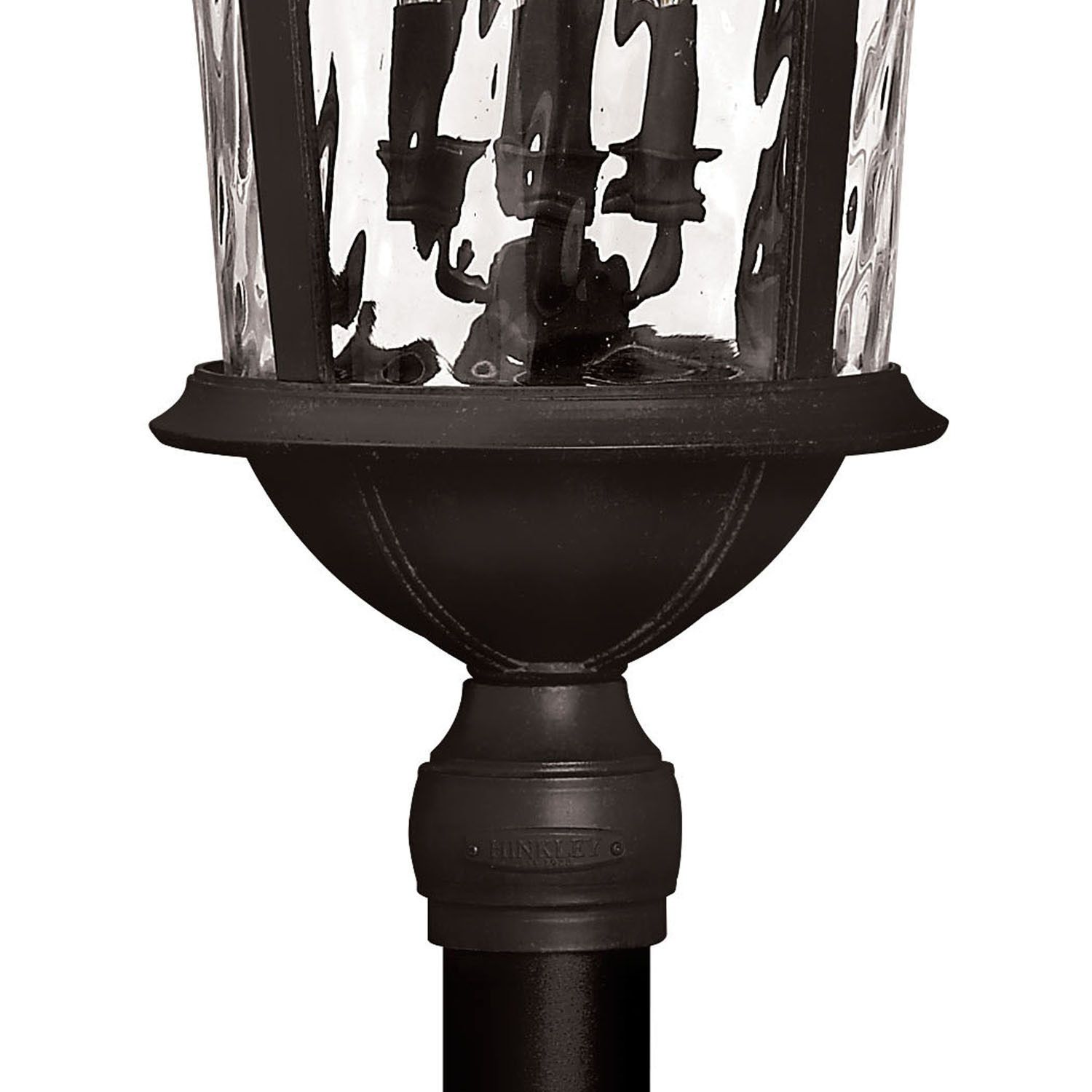 Image 4 Hinkley Windsor 34 3/4" High Black Outdoor Post Light more views