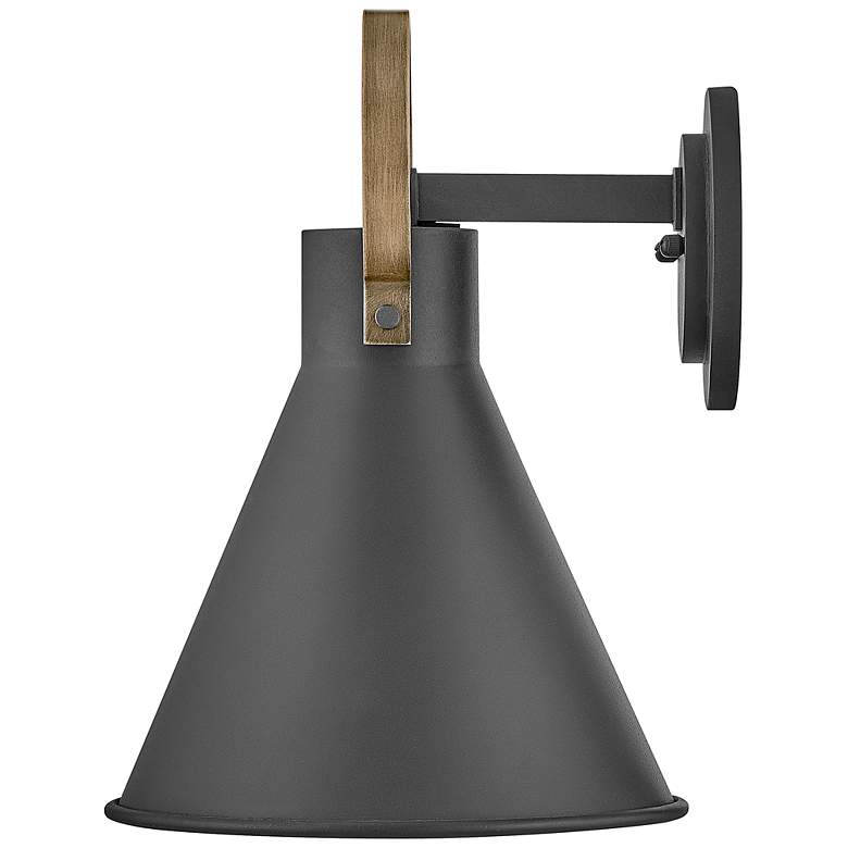 Image 3 Hinkley Winnie 12 1/2"H Museum Black LED Outdoor Wall Light more views