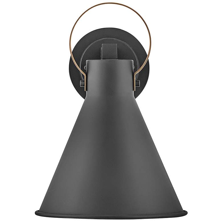 Image 4 Hinkley Winnie 12 1/2"H Museum Black LED Outdoor Wall Light more views