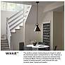 5_Hinkley Winnie 18" Wide Aged Zinc Black Cone Pendant Light more views