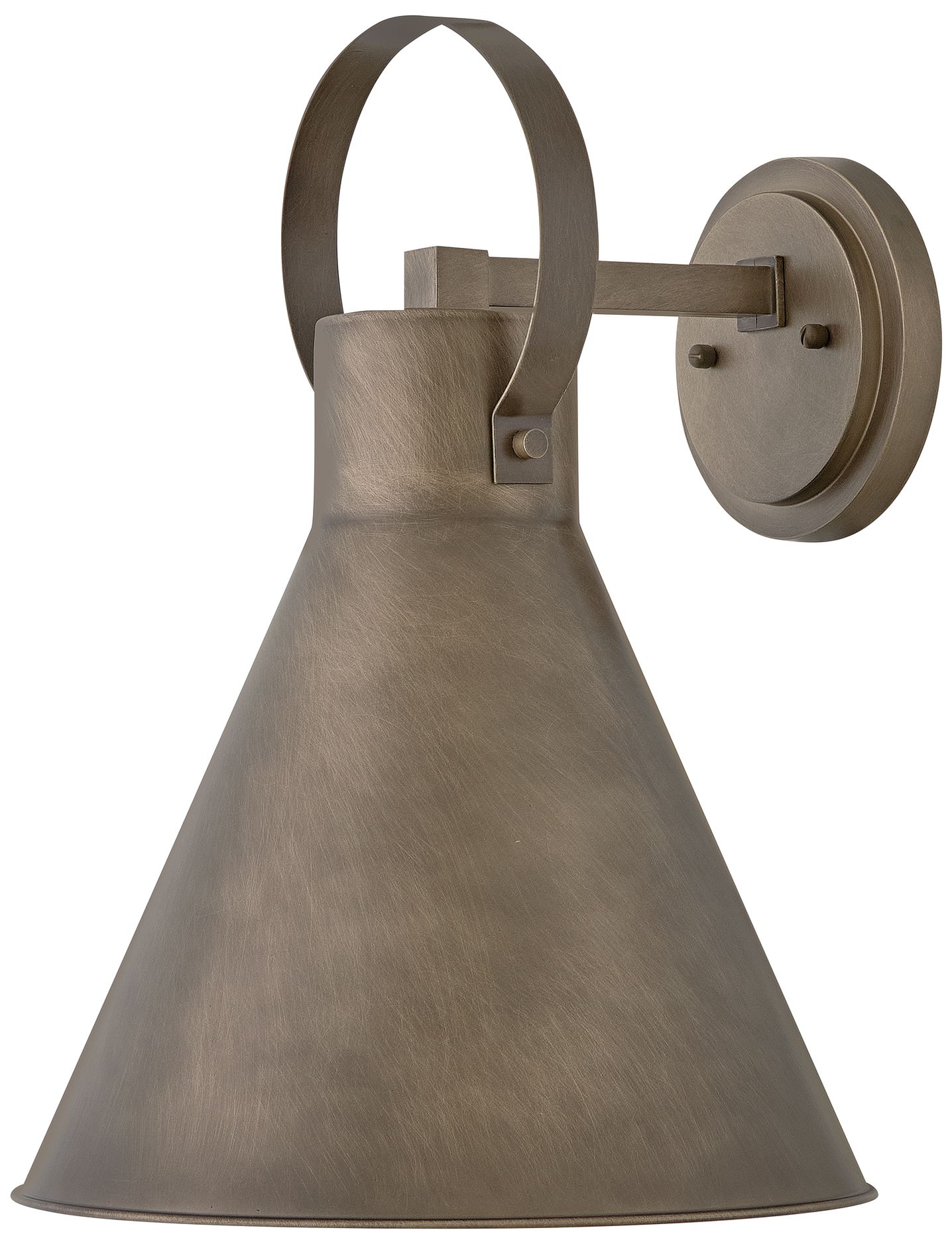 Hinkley Winnie Outdoor Medium Wall Mount Lantern 16.5" Burnished Bronze
