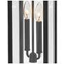 5_Hinkley Winthorpe 22" Black Clear Glass Rectangular Outdoor Light more views
