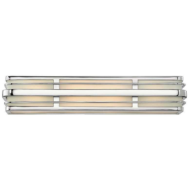Image 1 Hinkley Winton 4-Light 26 1/4" Wide Chrome Vanity Light