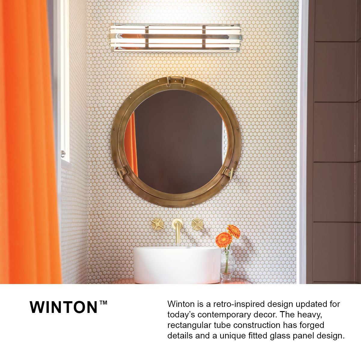 Image 6 Hinkley Winton 6-Light 37 1/4" Wide Chrome Vanity Light more views