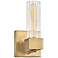 Hinkley Xander 10" High Heritage Brass Wall Sconce