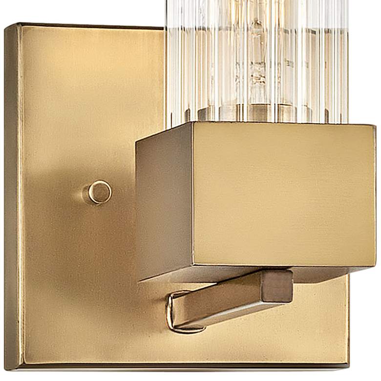 Image 3 Hinkley Xander 10" High Heritage Brass Wall Sconce more views