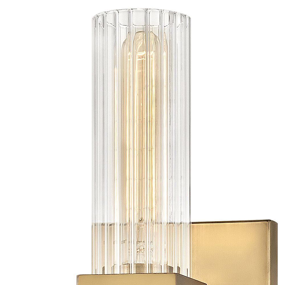 Hinkley Xander 10" High Heritage Brass Wall Sconce