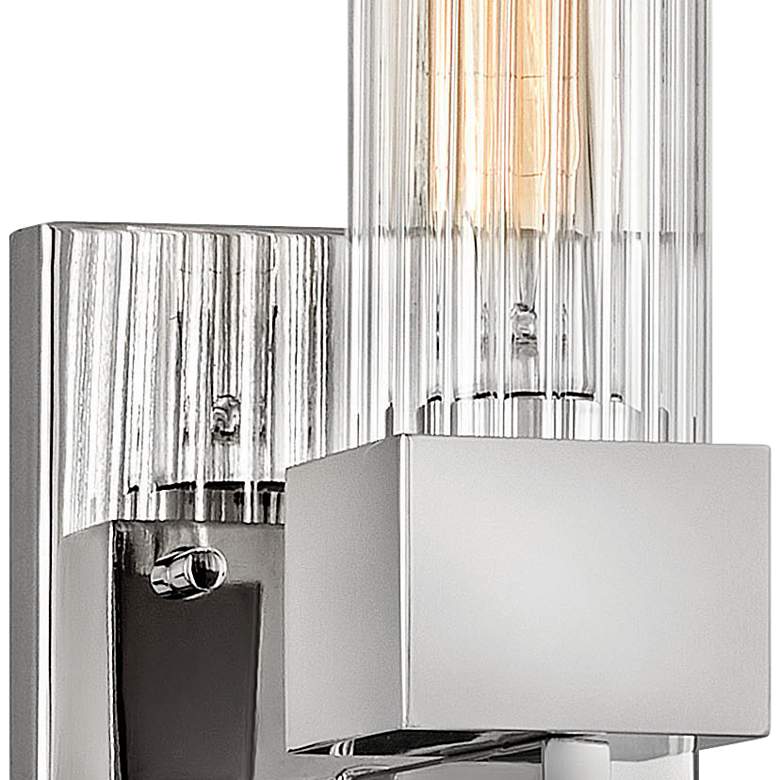 Image 2 Hinkley Xander 10" High Polished Nickel Wall Sconce more views