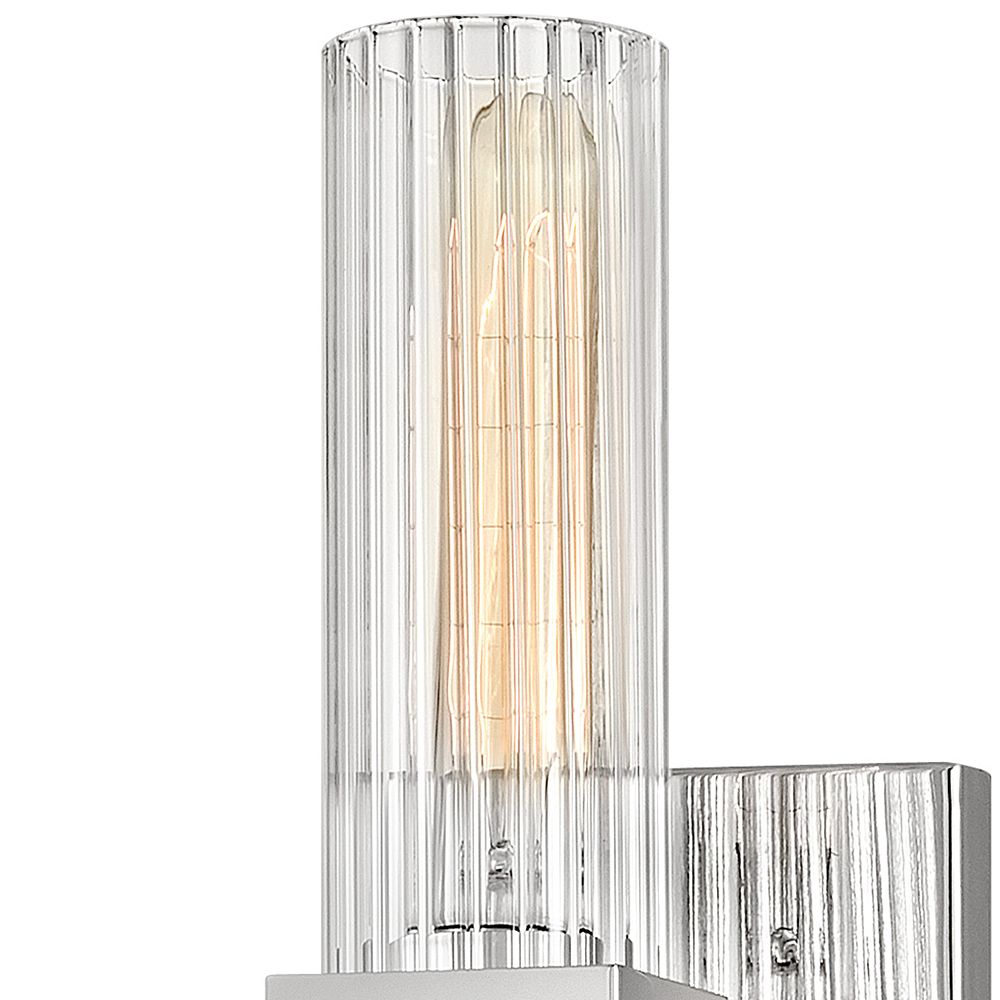 Image 5 Hinkley Xander 10" High Polished Nickel Wall Sconce more views