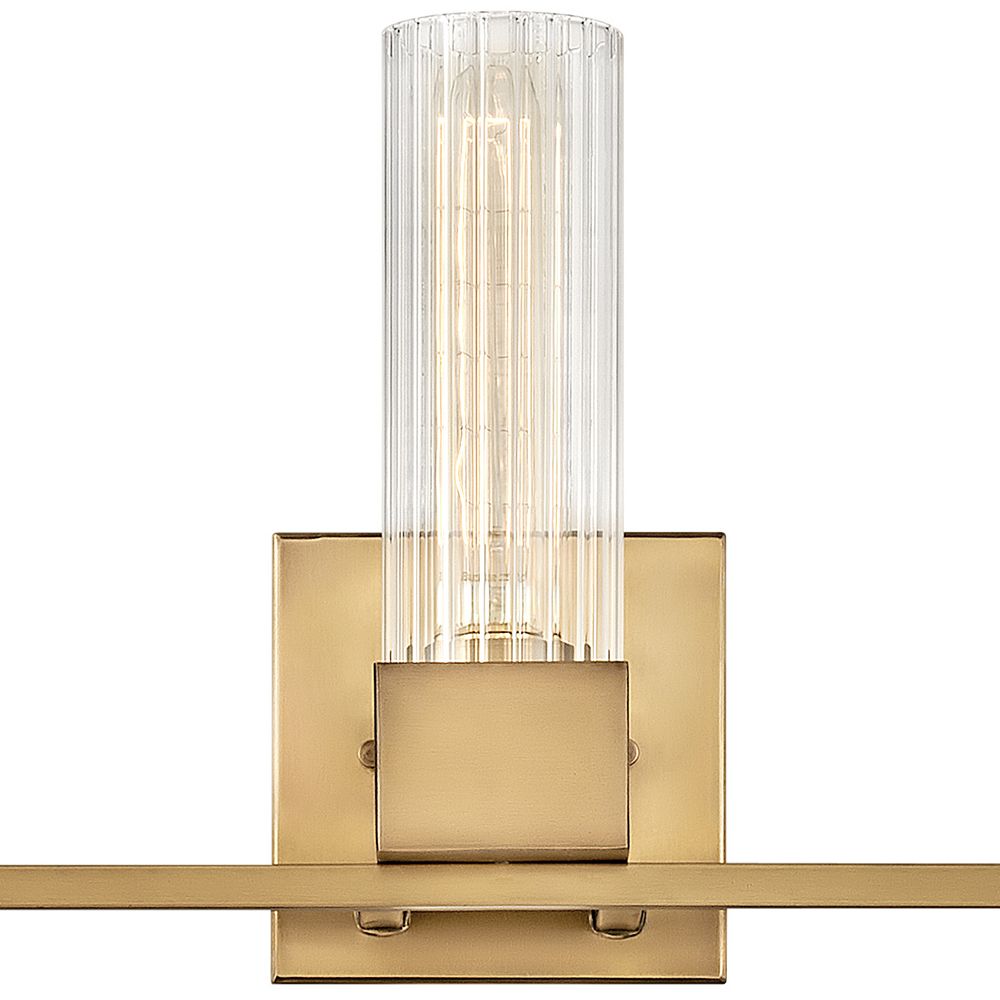 Image 7 Hinkley Xander 23" Wide Heritage Brass 3-Light Bath Light more views