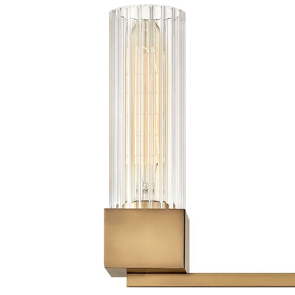 Hinkley Xander 23" Wide Heritage Brass 3-Light Bath Light