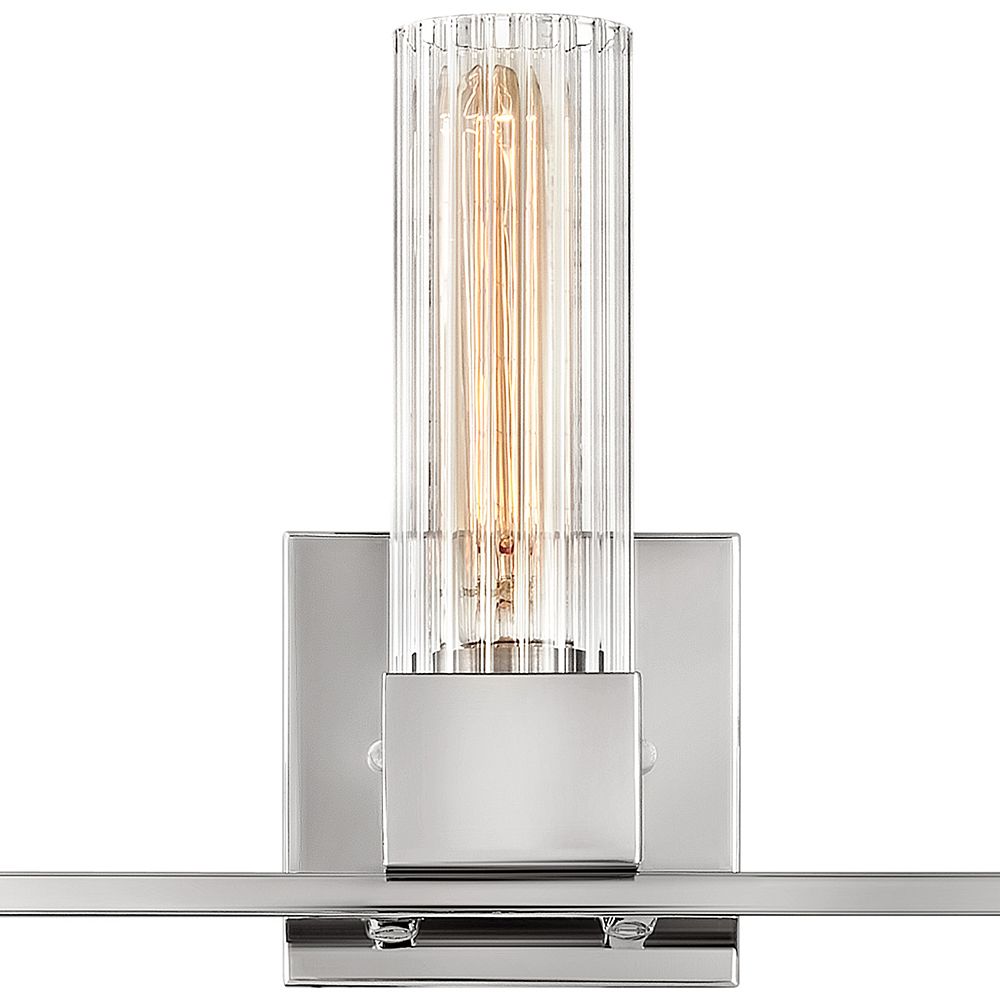 Hinkley Xander 23" Wide Polished Nickel 3-Light Bath Light