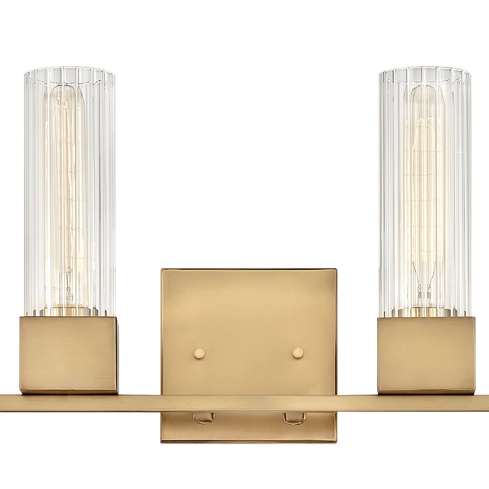 Image 7 Hinkley Xander 32" Wide Heritage Brass 4-Light Bath Light more views