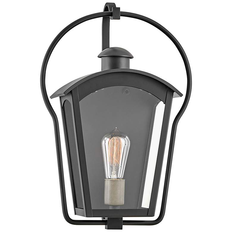 Image 2 Hinkley Yale 17 3/4" High Black Outdoor Wall Light