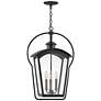 2_Hinkley Yale 25 3/4" High Rustic Black 3-Light Outdoor Hanging Light