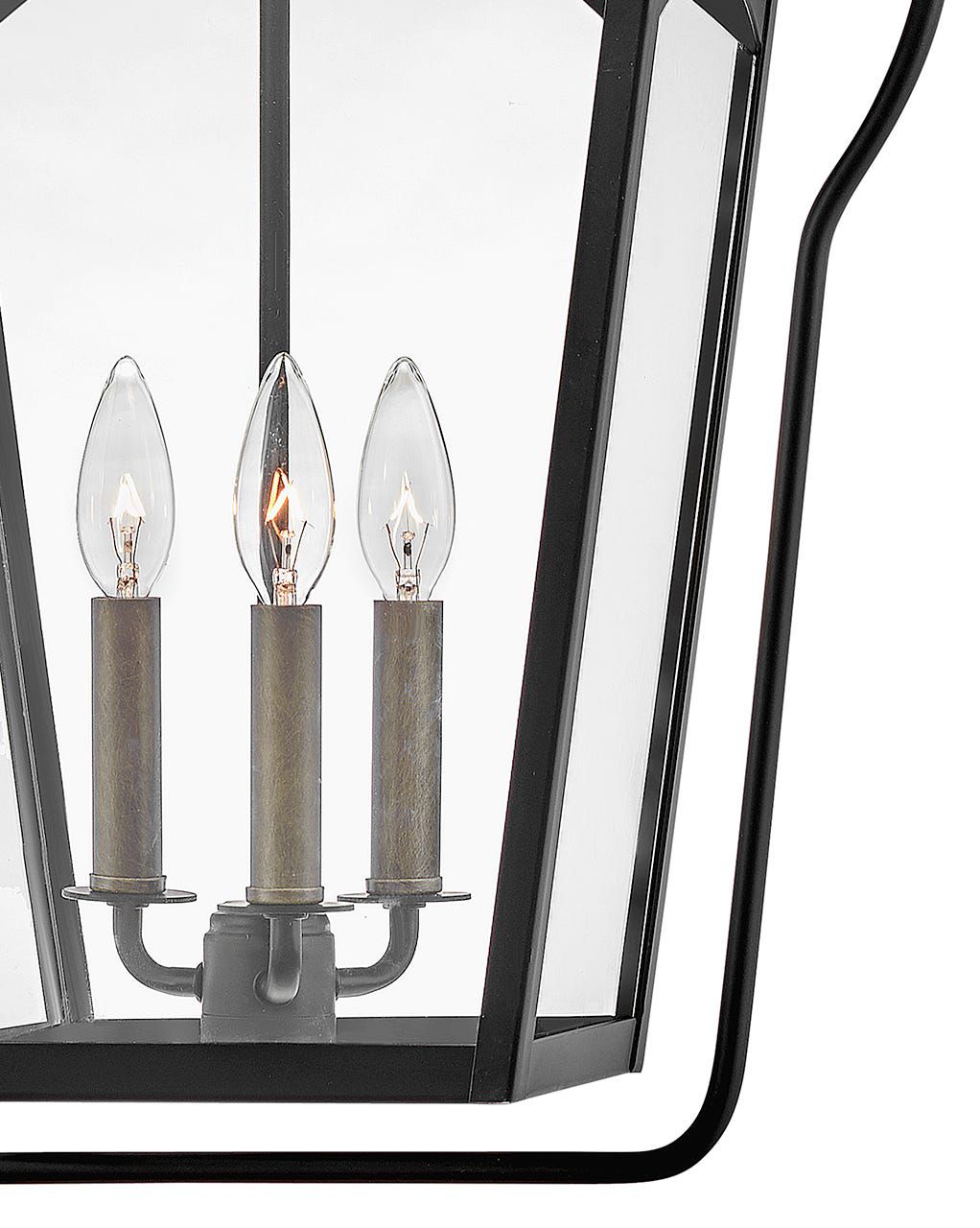 Image 4 Hinkley Yale 25 3/4" High Rustic Black 3-Light Outdoor Hanging Light more views