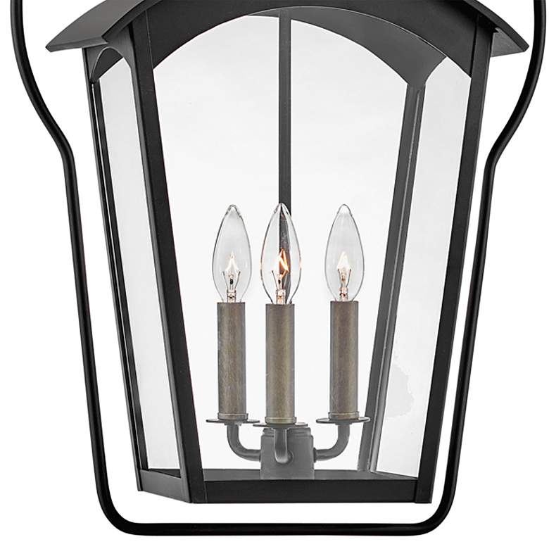 Image 3 Hinkley Yale 25 3/4 inchH Black 3-Light Outdoor Hanging Light more views