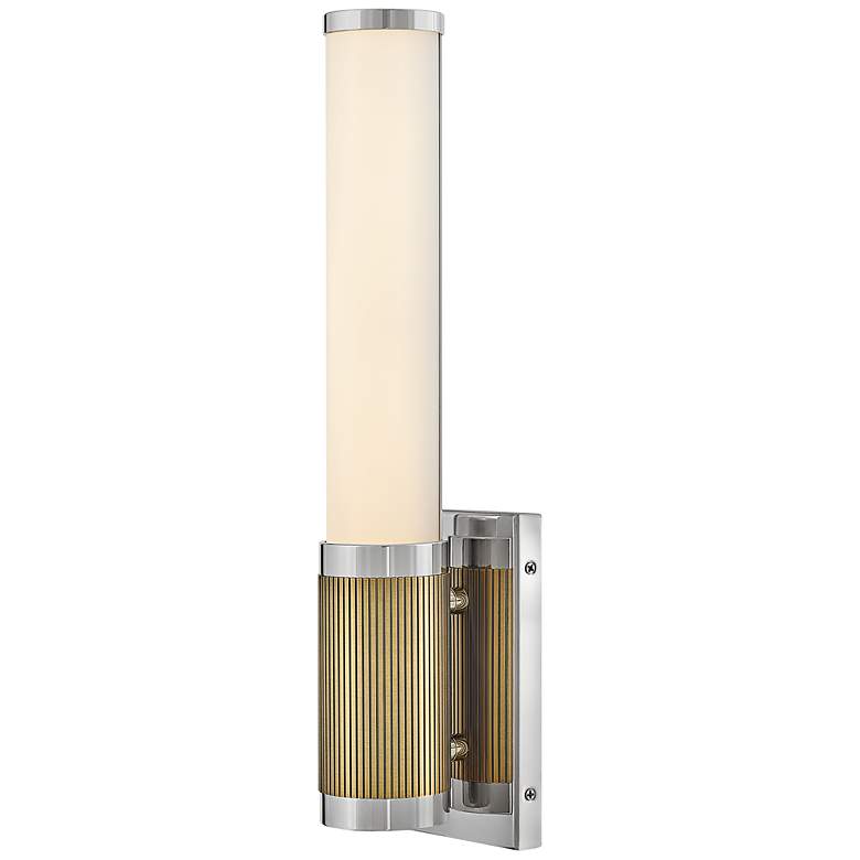 Image 4 Hinkley Zevi 17 1/2"H Polished Nickel ADA LED Wall Sconce more views