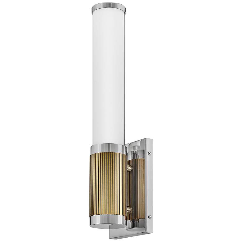 Image 7 Hinkley Zevi 17 1/2"H Polished Nickel ADA LED Wall Sconce more views