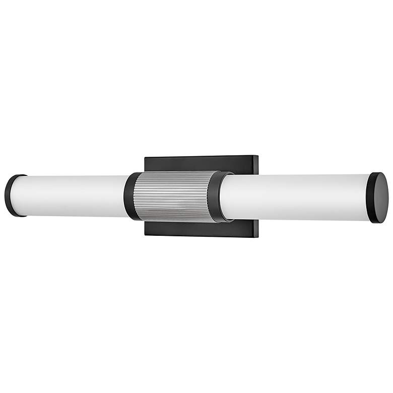 Image 3 Hinkley Zevi 22 3/4" Wide Black LED Bath Vanity Light more views