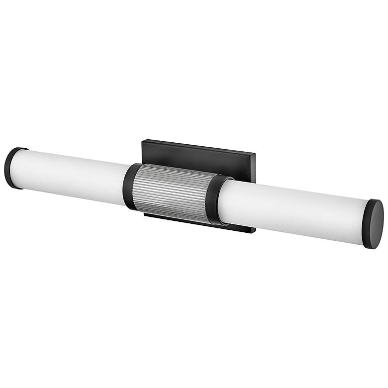 Image 6 Hinkley Zevi 22 3/4" Wide Black LED Bath Vanity Light more views