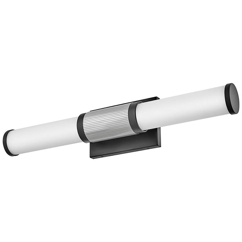 Image 7 Hinkley Zevi 22 3/4" Wide Black LED Bath Vanity Light more views