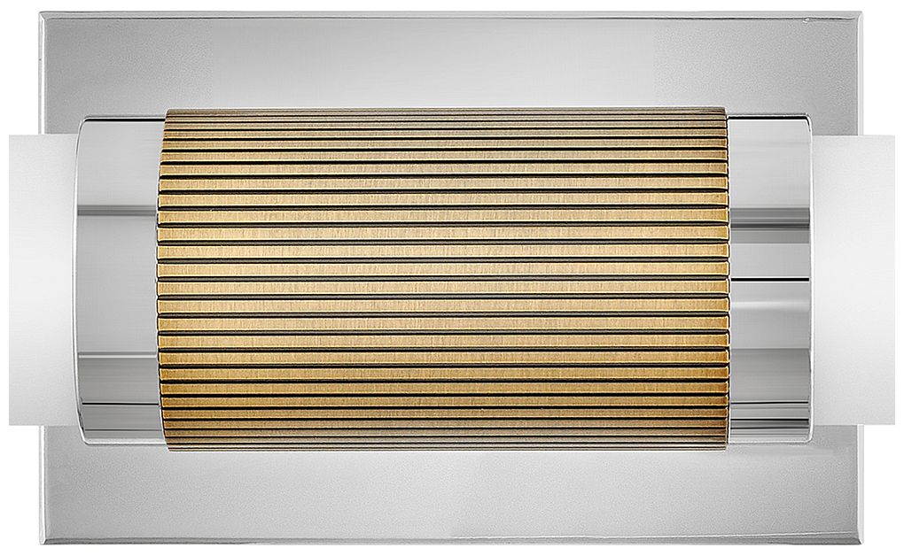 Hinkley Zevi 22 3/4" Wide Polished Nickel LED Bath Light