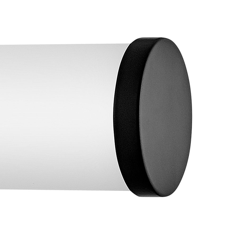 Hinkley Zevi 29" Wide Black with Chrome LED Bath Light