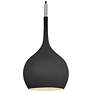 Hinkley Ziggy 12" Wide Black Mini Pendant