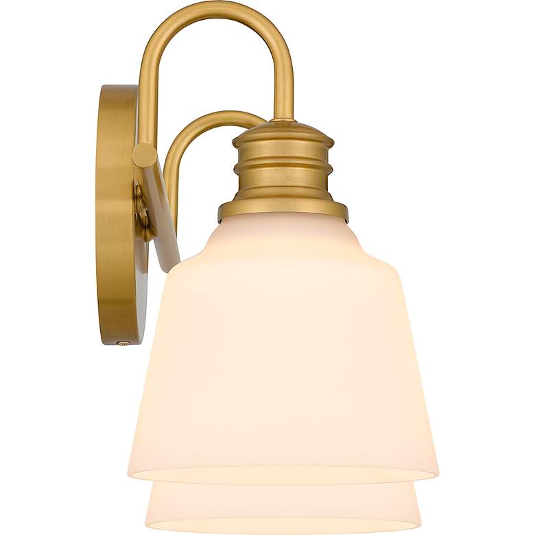 Image 6 Hinton 2-Light Aged Brass Bath Light more views