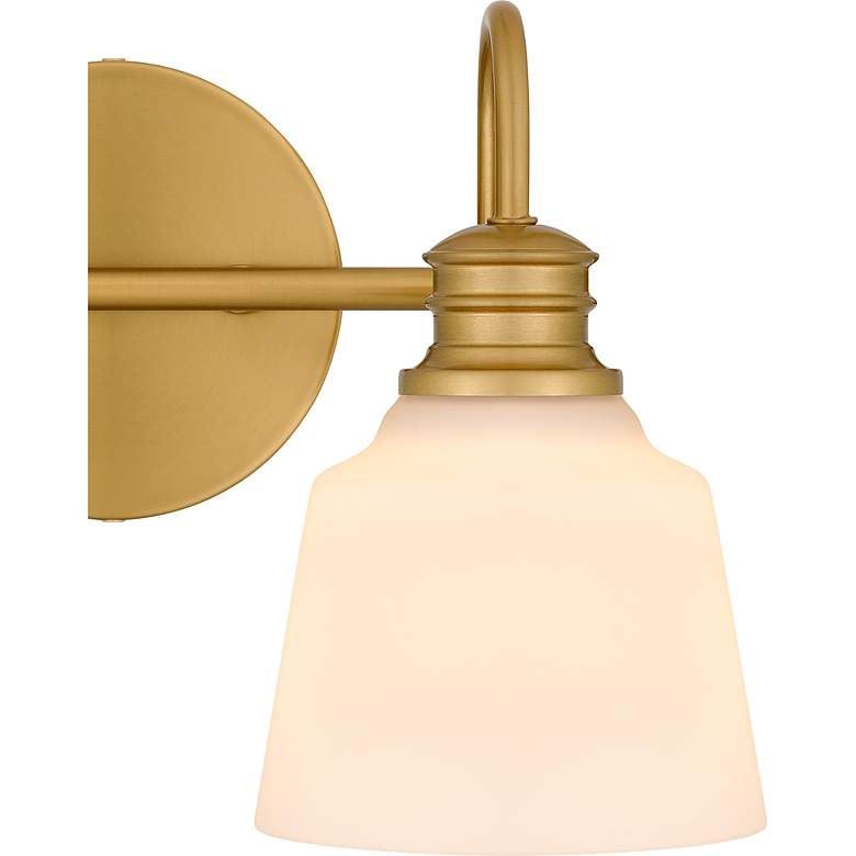 Image 7 Hinton 2-Light Aged Brass Bath Light more views