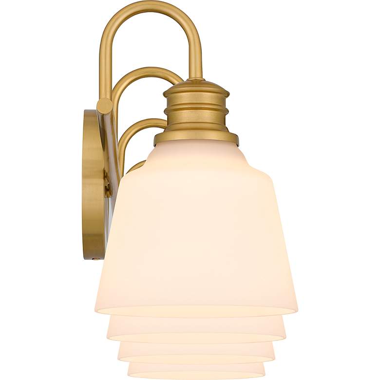 Image 6 Hinton 4-Light Aged Brass Bath Light more views