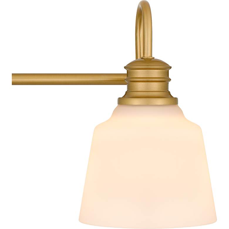 Image 7 Hinton 4-Light Aged Brass Bath Light more views