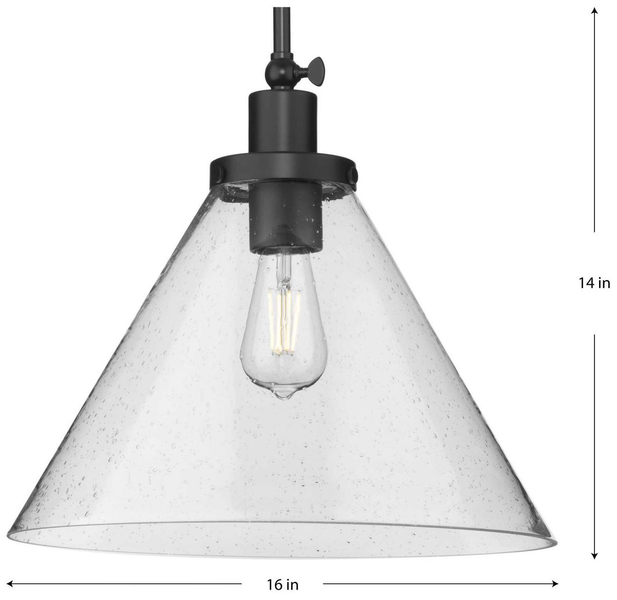 Image 4 Hinton Collection One-Light Pendant P500384 more views