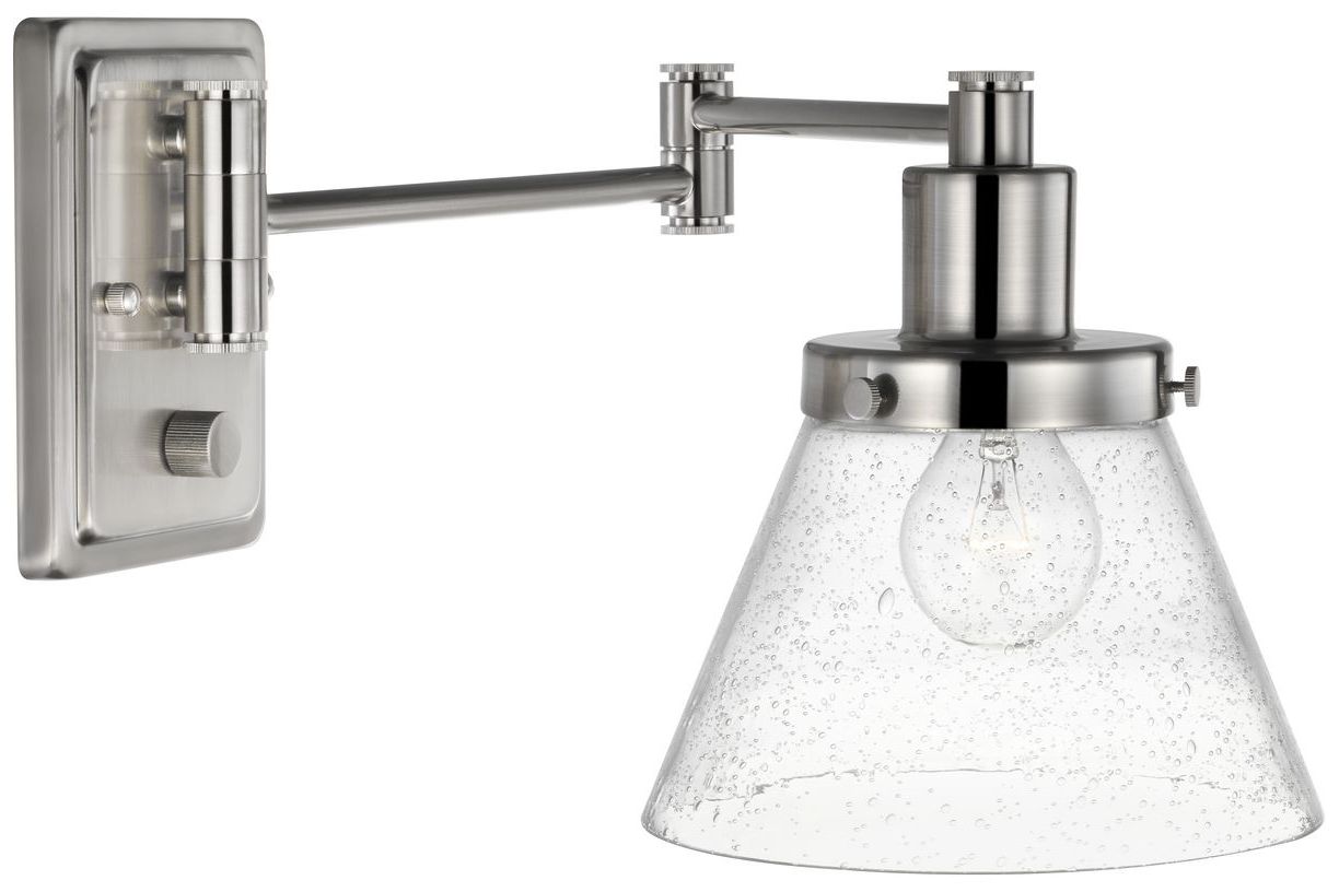Hinton Collection Swing Arm Wall Light