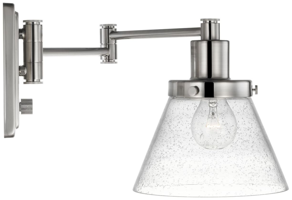 Image 7 Hinton Collection Swing Arm Wall Light more views