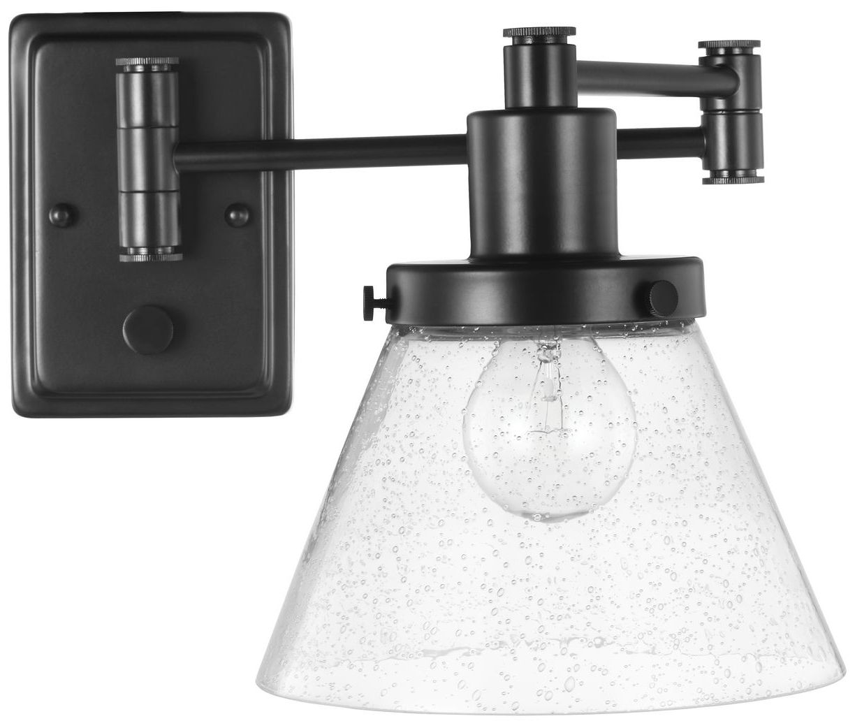 Image 6 Hinton Collection Swing Arm Wall Light more views