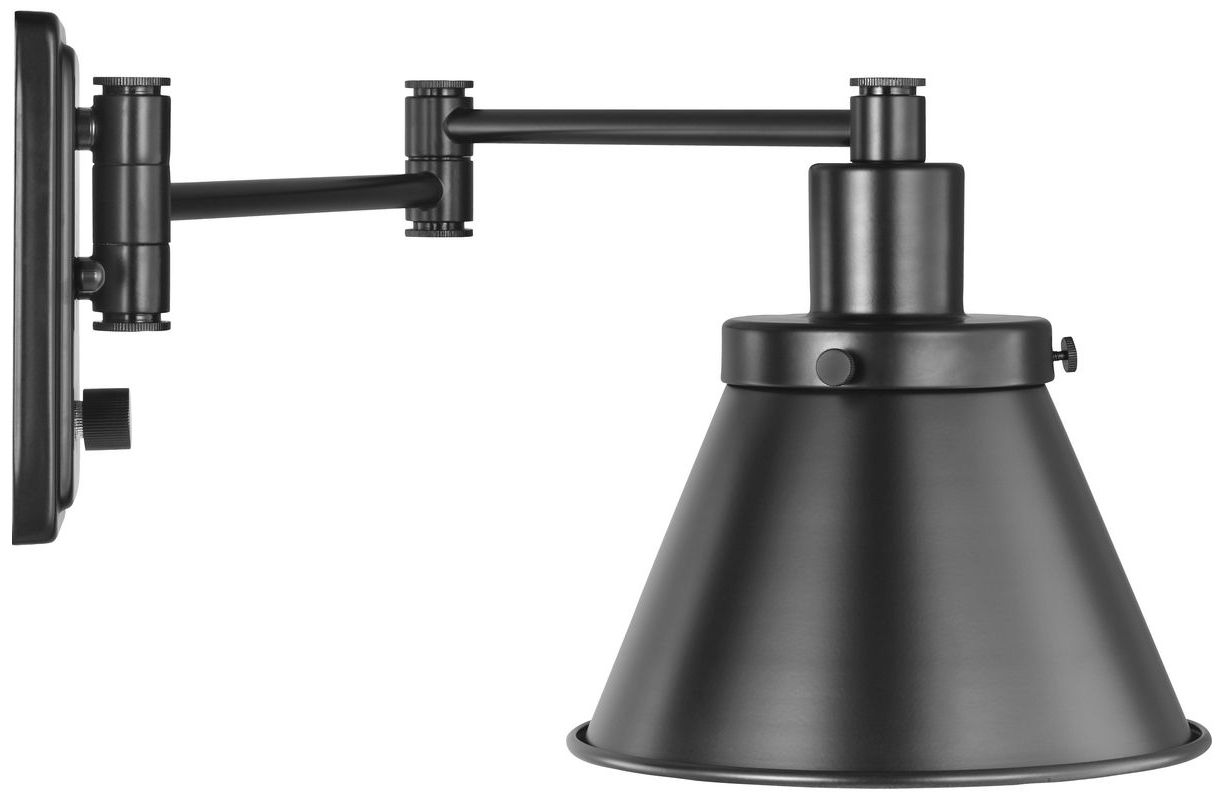 Image 4 Hinton Collection Swing Arm Wall Light more views
