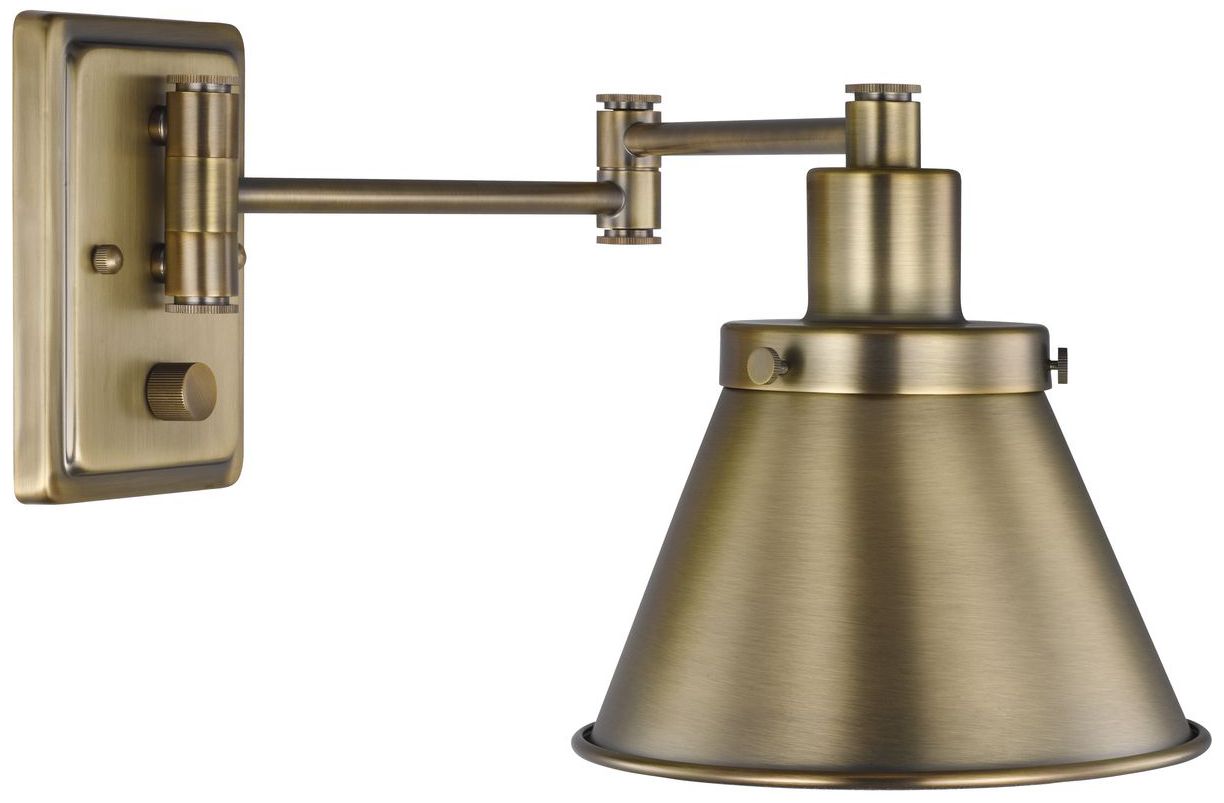 Thumbnail1 of Hinton Collection Swing Arm Wall Light
