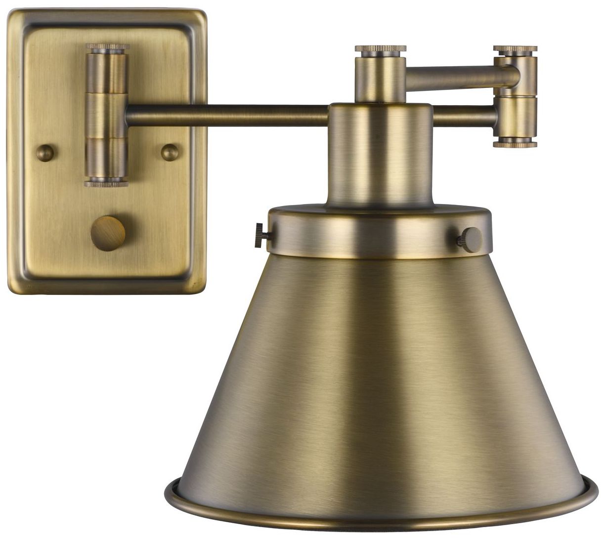 Hinton Collection Swing Arm Wall Light