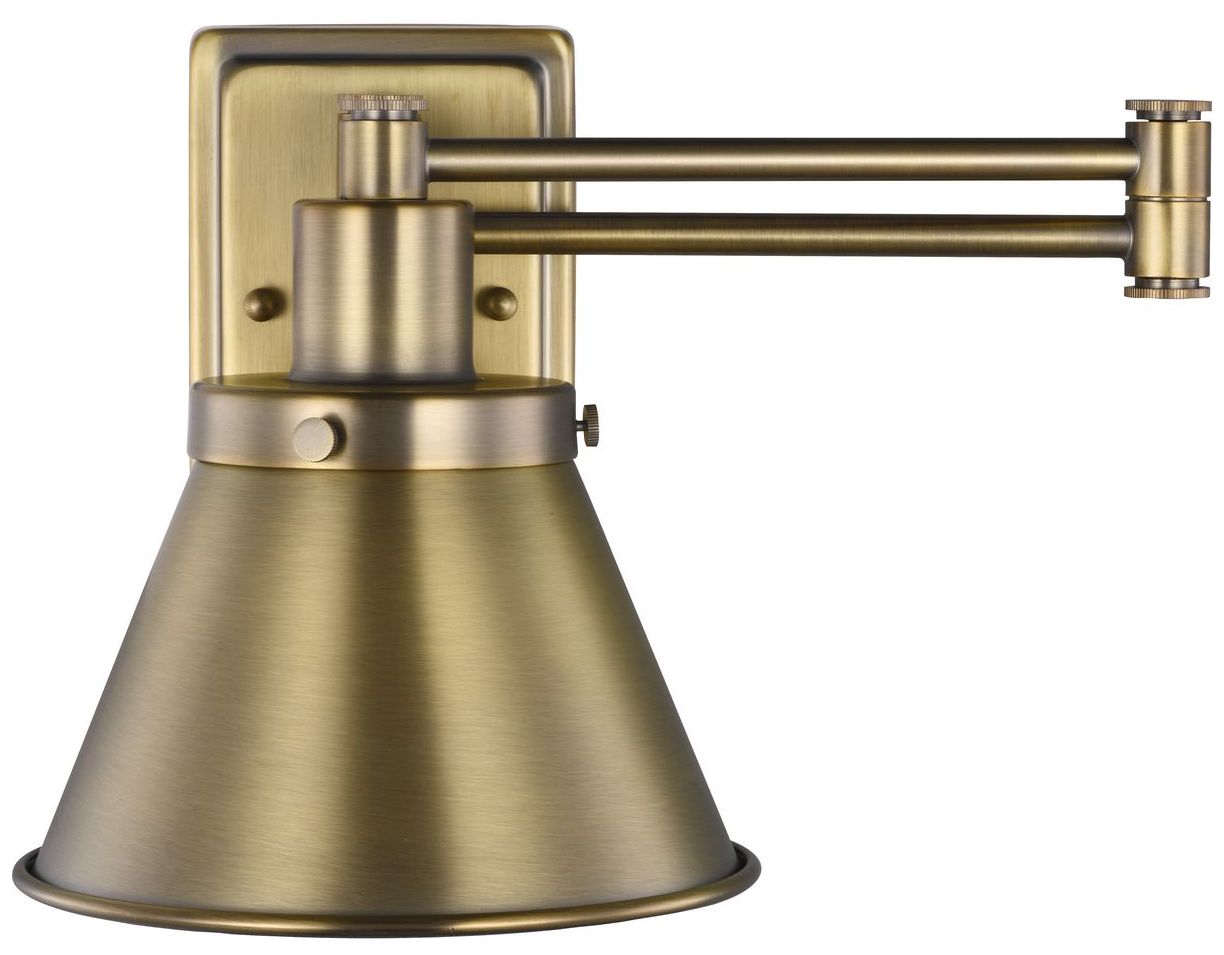 Hinton Collection Swing Arm Wall Light