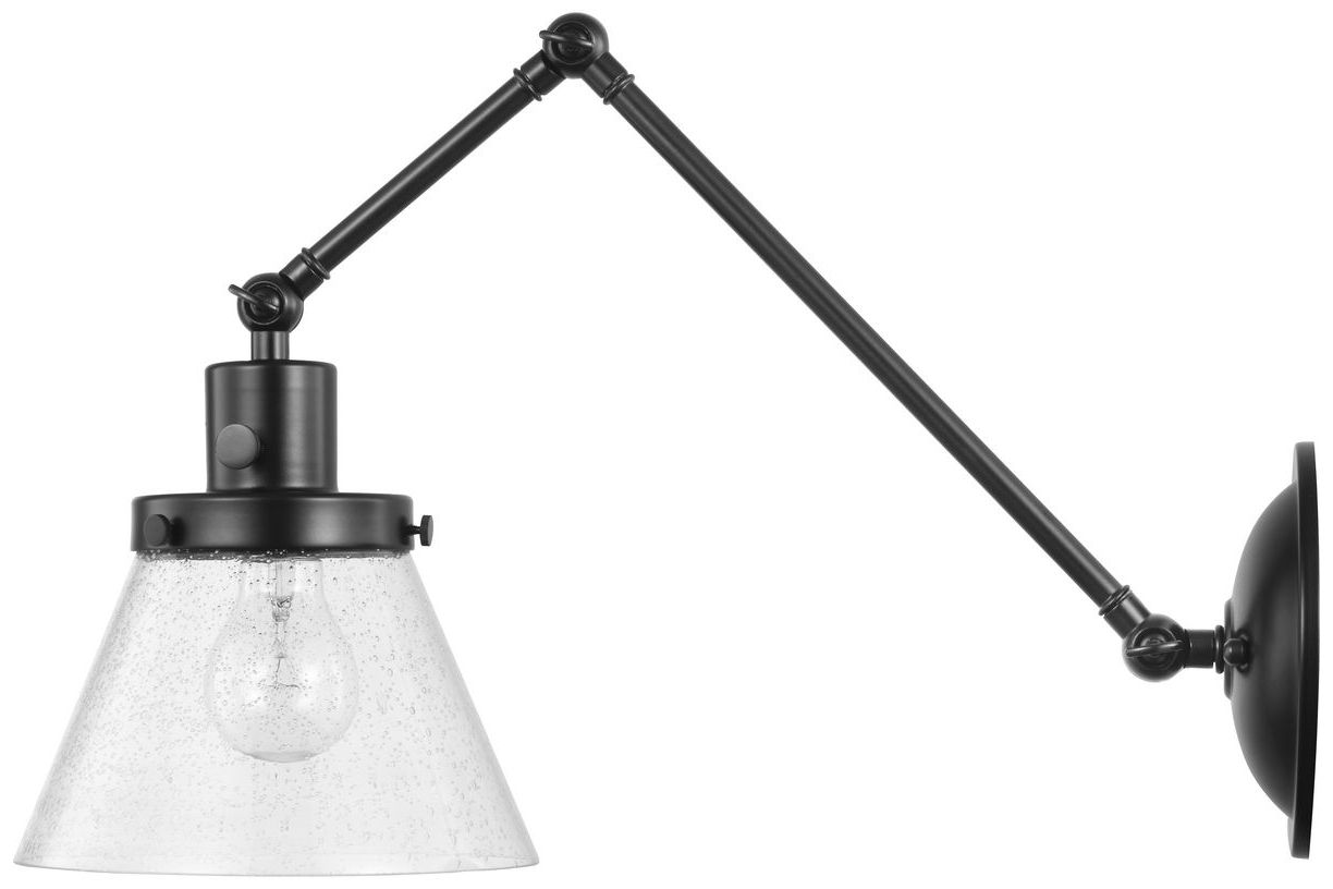 Hinton Collection Swing Arm Wall Light