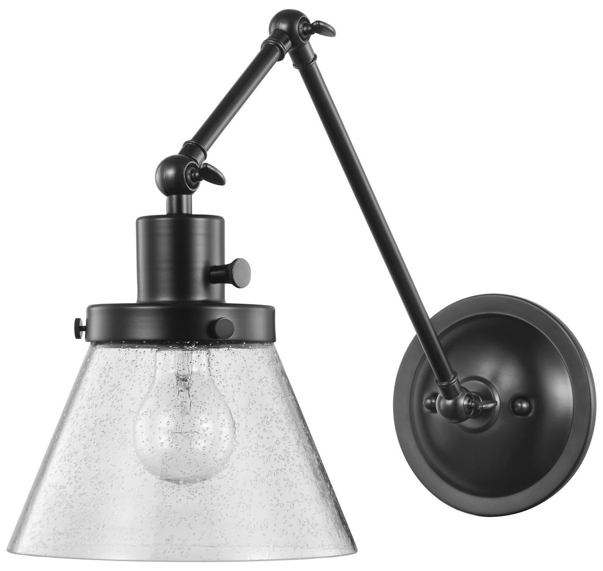 Image 6 Hinton Collection Swing Arm Wall Light more views