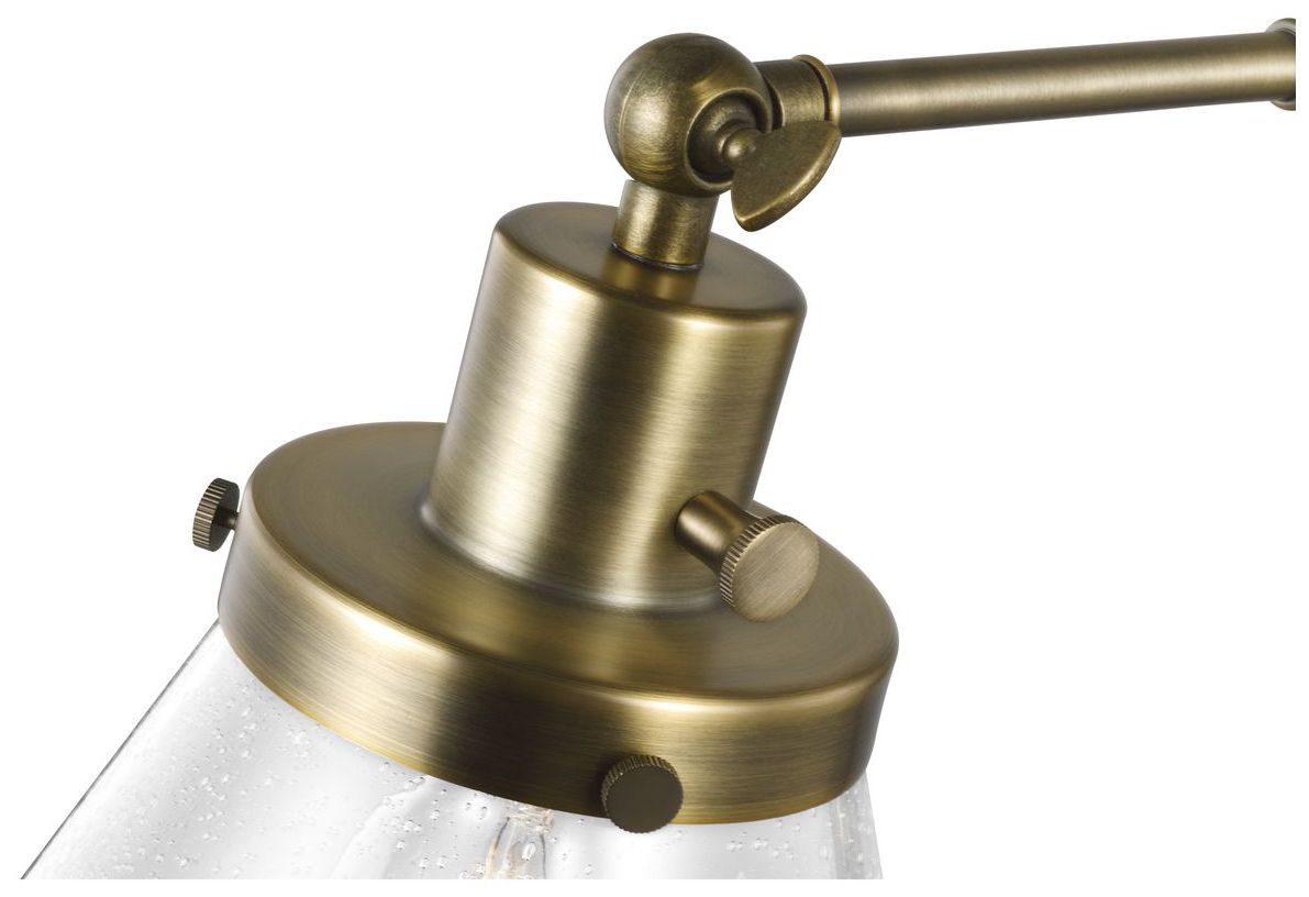 Image 6 Hinton Collection Swing Arm Wall Light more views