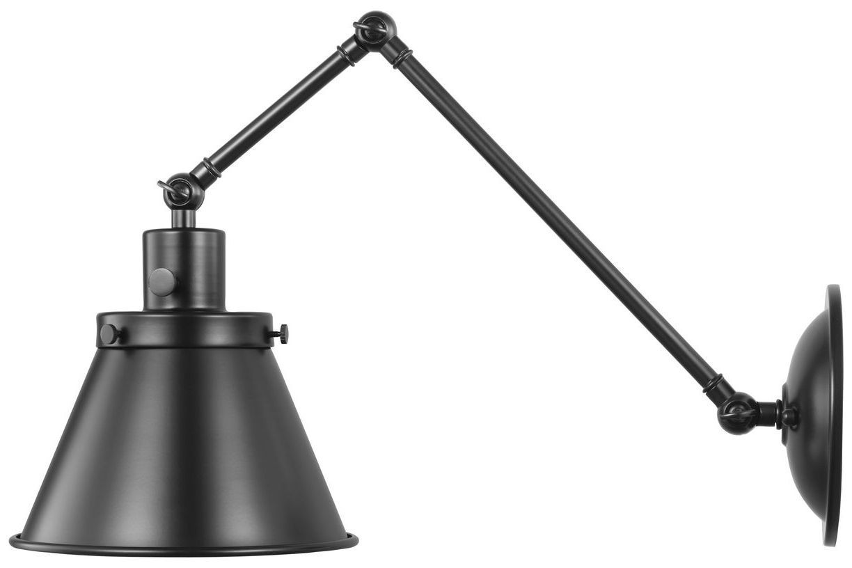 Image 4 Hinton Collection Swing Arm Wall Light more views